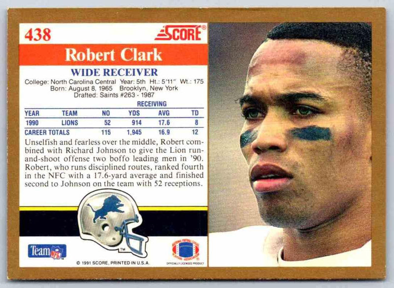 1991 Score Robert Clark