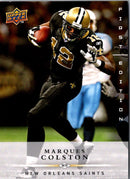 2008 Upper Deck First Edition Marques Colston