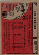 1980 Topps Fred Cook