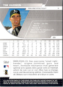 2003 Stadium Club Tim Hudson