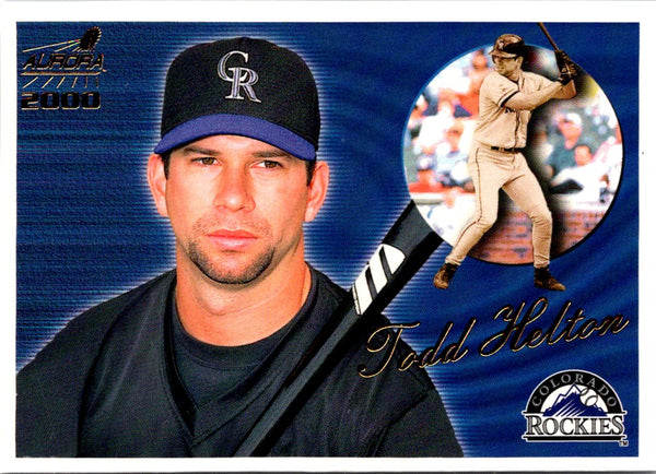2000 Pacific Aurora Todd Helton #47