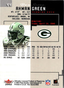 2002 Fleer Box Score Ahman Green
