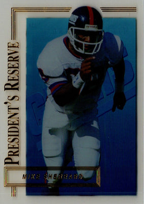1996 Collector's Edge President's Reserve Mike Sherrard #328