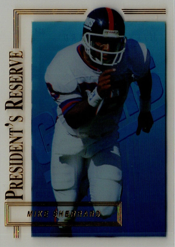 1996 Collector's Edge President's Reserve Mike Sherrard #328