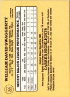 1985 Donruss Bill Swaggerty #392 Rookie