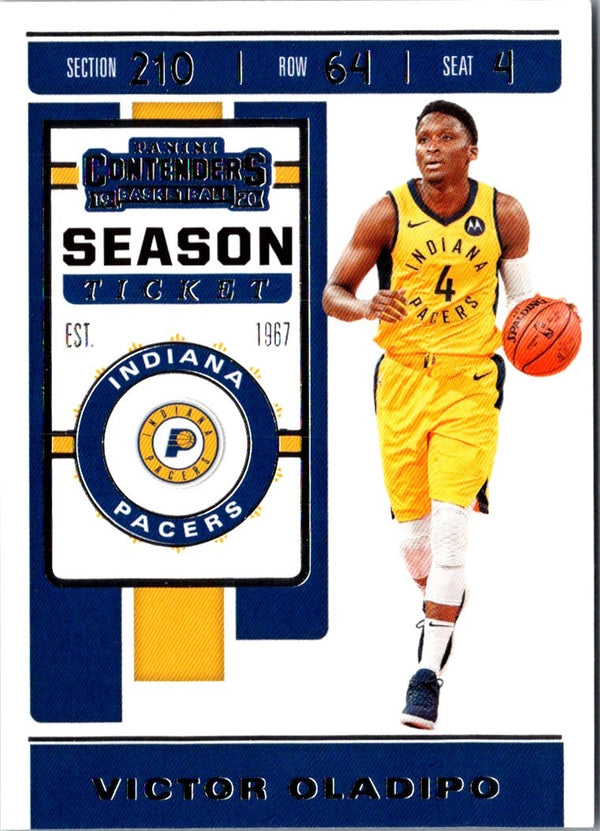 2019 Panini Contenders Victor Oladipo #99