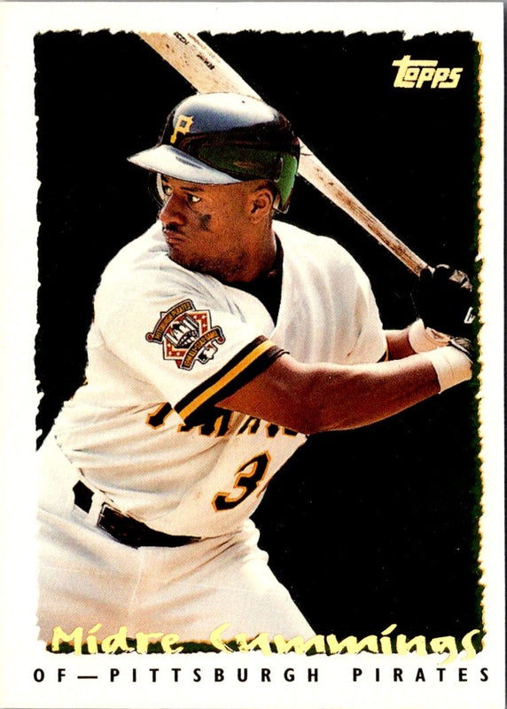 1995 Topps CyberStats (Spectralight) Midre Cummings #55