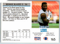 1992 Proset Bennie Blades #165