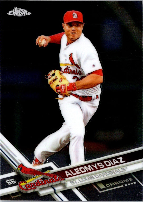 2017 Topps Chrome Aledmys Diaz #88