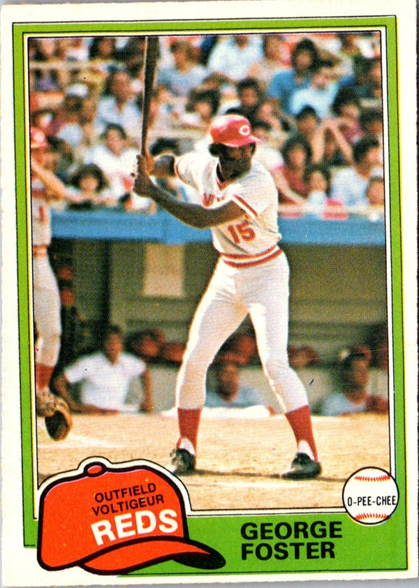 1981 Topps George Foster #200