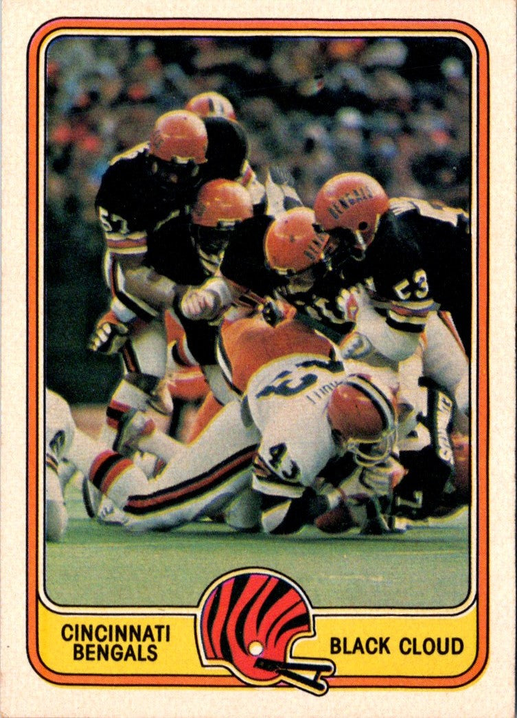 1981 Fleer Team Action Cincinnati Bengals  Defense