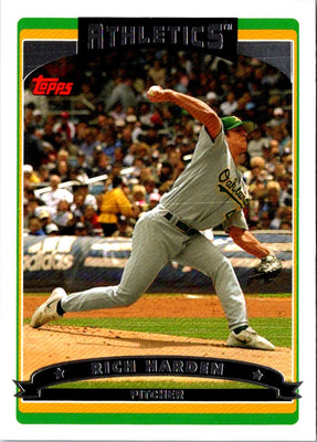 2006 Topps Rich Harden #487