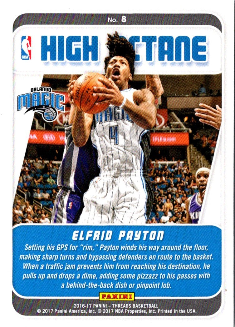 2016 Panini Elfrid Payton