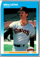 1987 Fleer Mike LaCoss