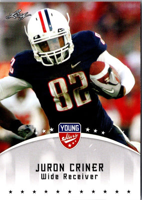 2012 Leaf Young Stars Juron Criner #47