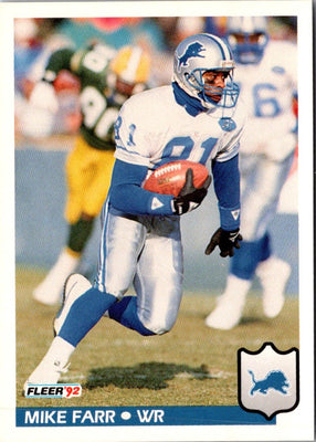 1992 Fleer Mike Farr #114