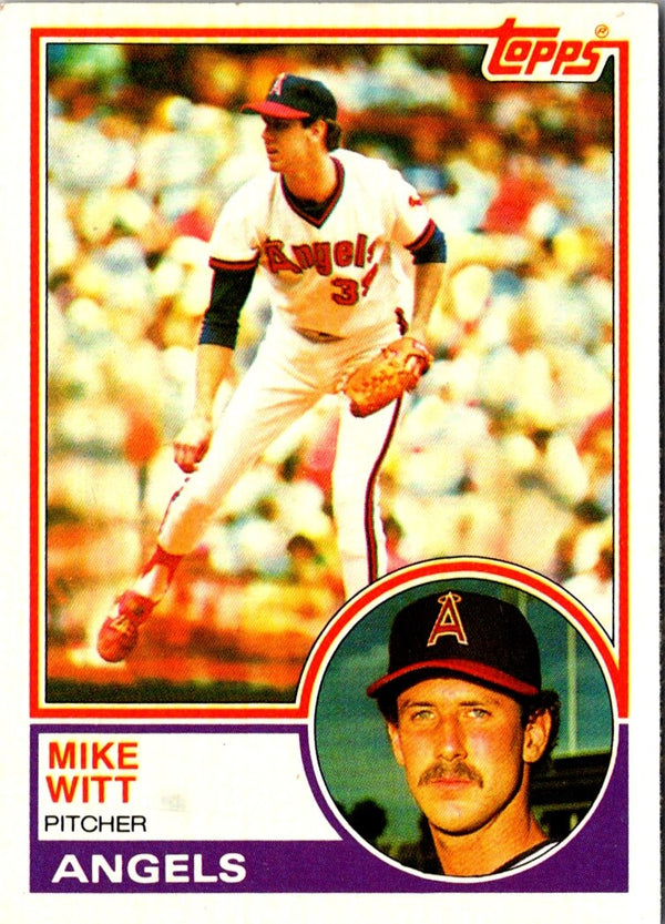 1983 Topps Mike Witt #53