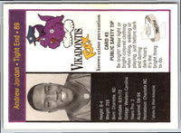 1996 Minnesota Vikings Police Andrew Jordan #3
