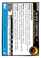 2010 Bowman Draft Picks & Prospects  Blake Forsythe #BDPP20