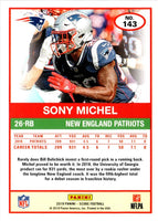 2019 Score Sony Michel #143