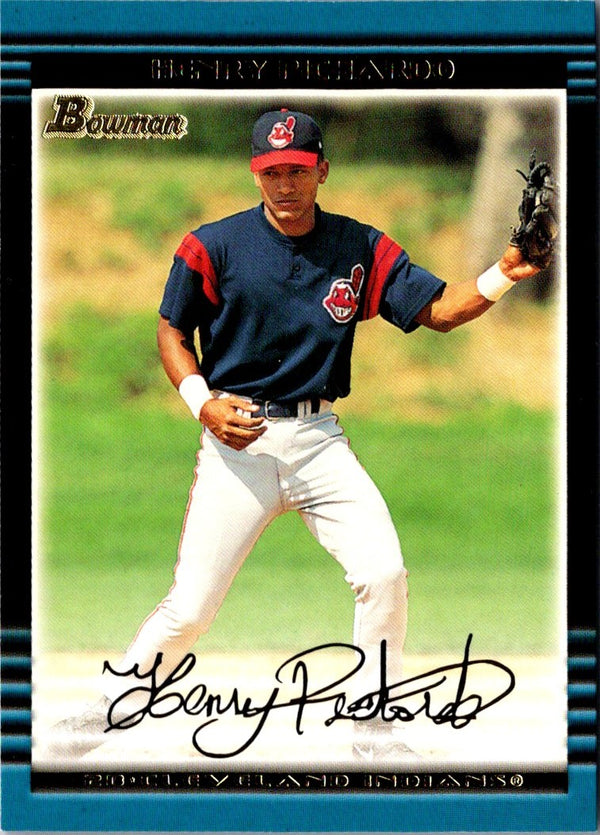 2002 Bowman Henry Pichardo #392 Rookie