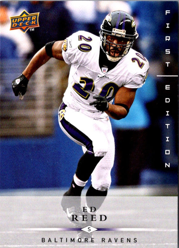 2008 Upper Deck First Edition Ed Reed #10