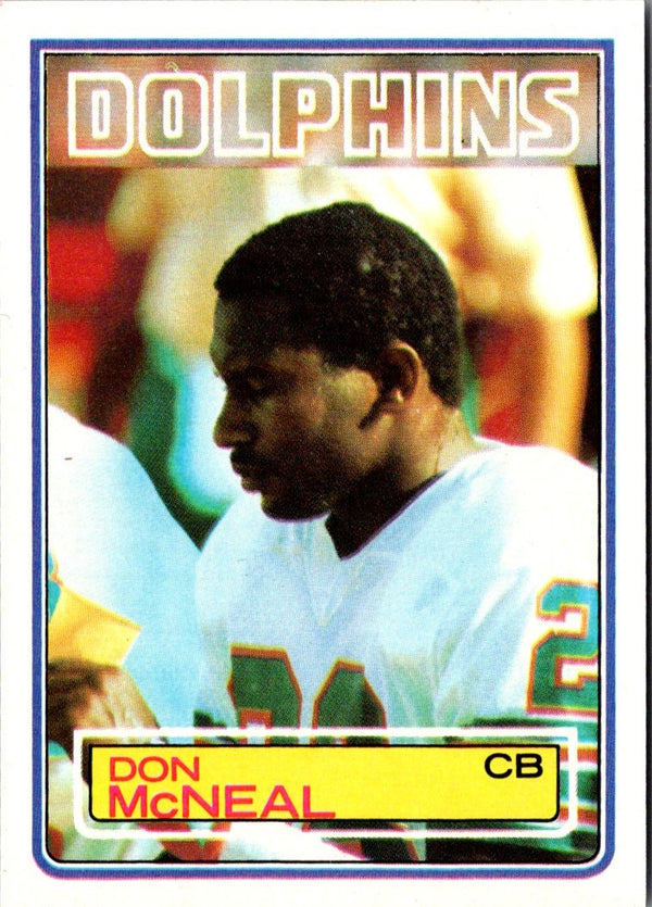 1983 Topps Don McNeal #316 Rookie NM-MT