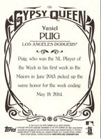 2015 Topps Gypsy Queen Yasiel Puig #176A