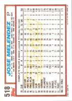 1992 Topps Jose Melendez #518