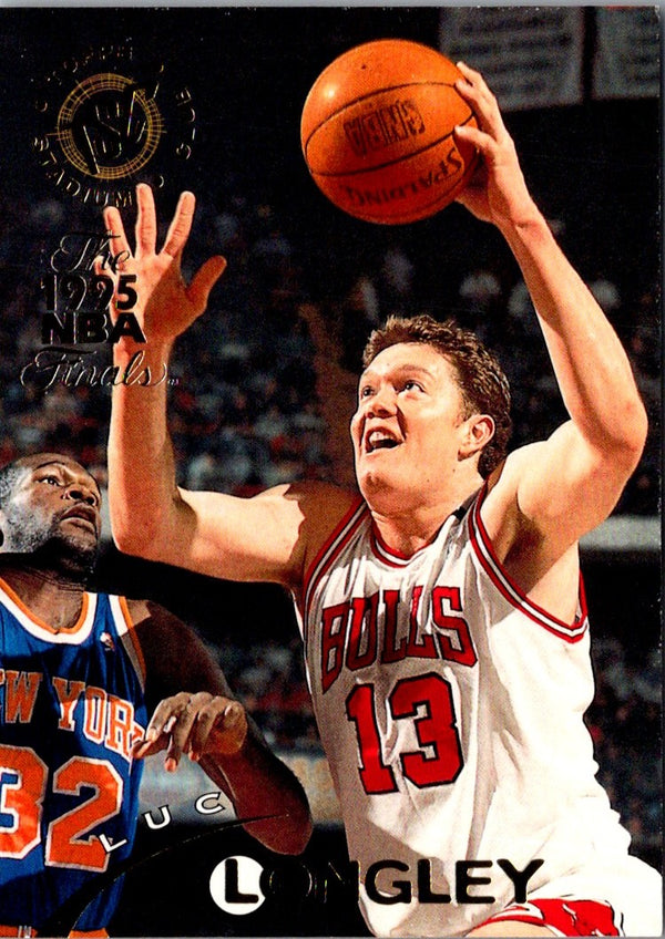 1994 Stadium Club Super Teams NBA Finals Luc Longley #120