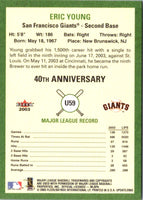 2003 Fleer Tradition Update Eric Young #U59