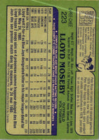 1982 O-Pee-Chee Lloyd Moseby #223