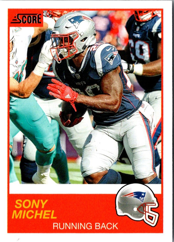 2019 Score Sony Michel #143