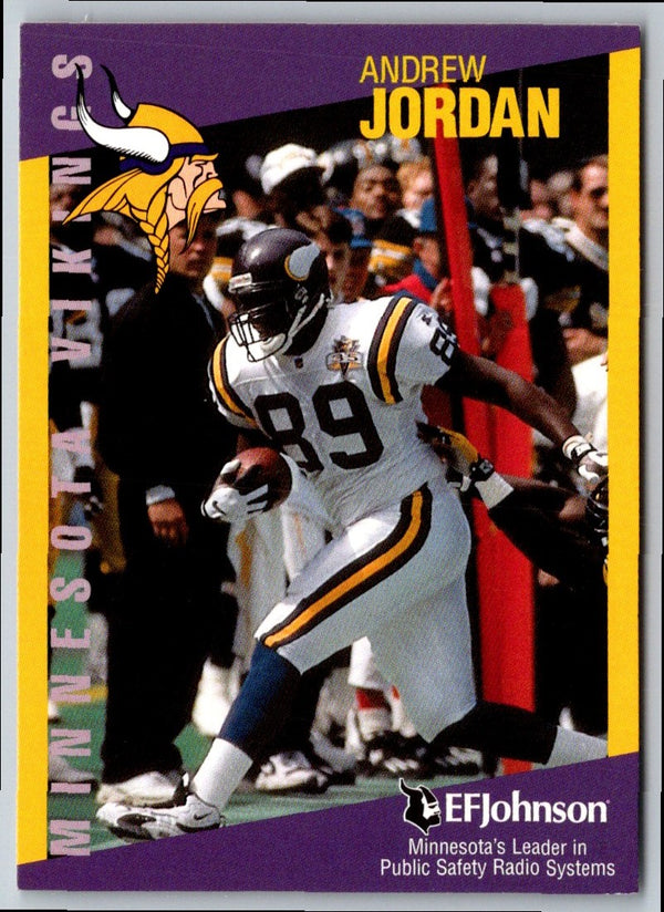 1996 Minnesota Vikings Police Andrew Jordan #3