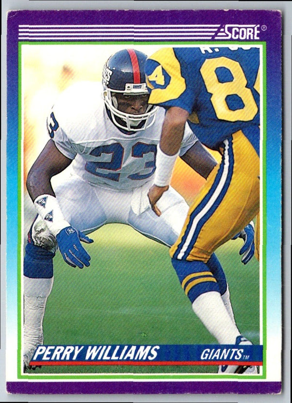 1990 Score Perry Williams #471