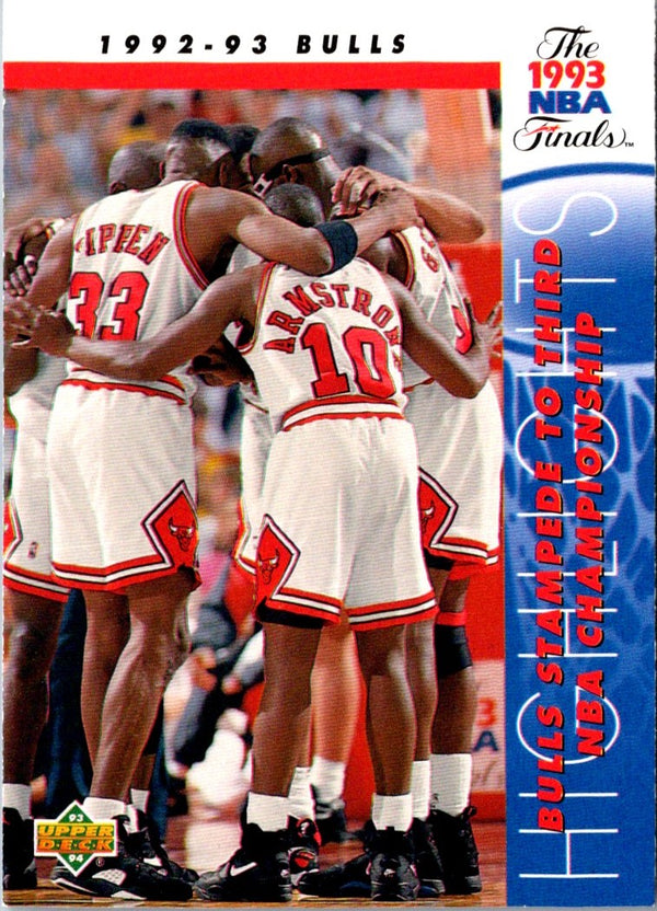 1993 Upper Deck 1992-93 Bulls #208