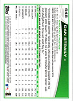 2013 Topps Dan Straily #648