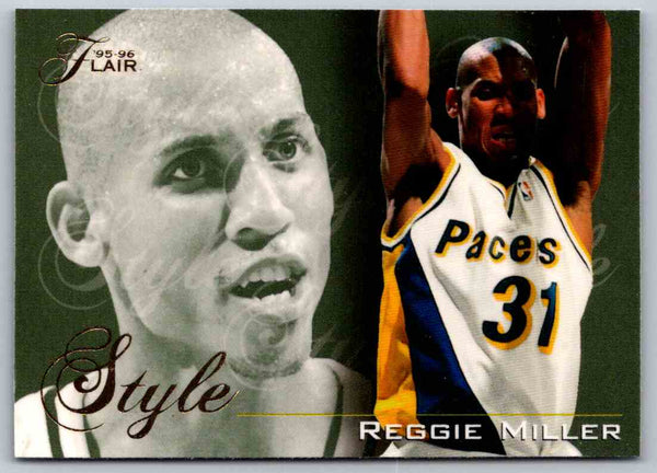 1995 Flair Style Reggie Miller #239