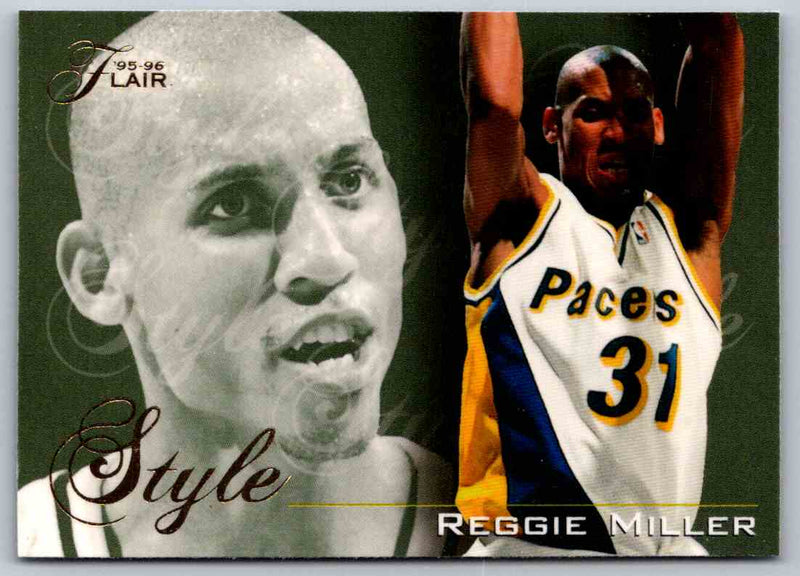 1995 Flair Style Reggie Miller