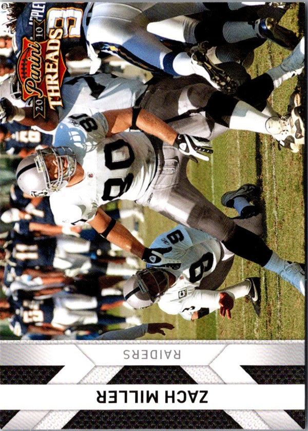 2010 Panini Zach Miller #109