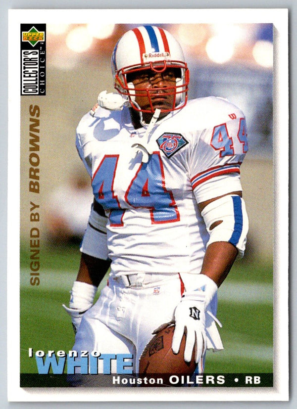 1995 Collector's Choice Lorenzo White #114