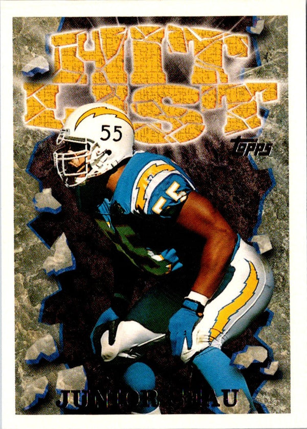 1995 Topps Hit List Junior Seau #20