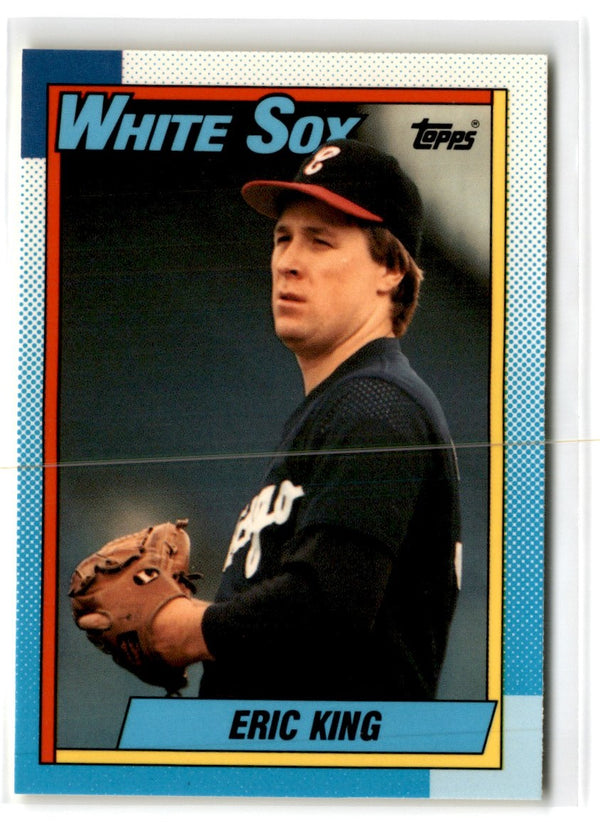 1990 Topps Tiffany Eric King #786