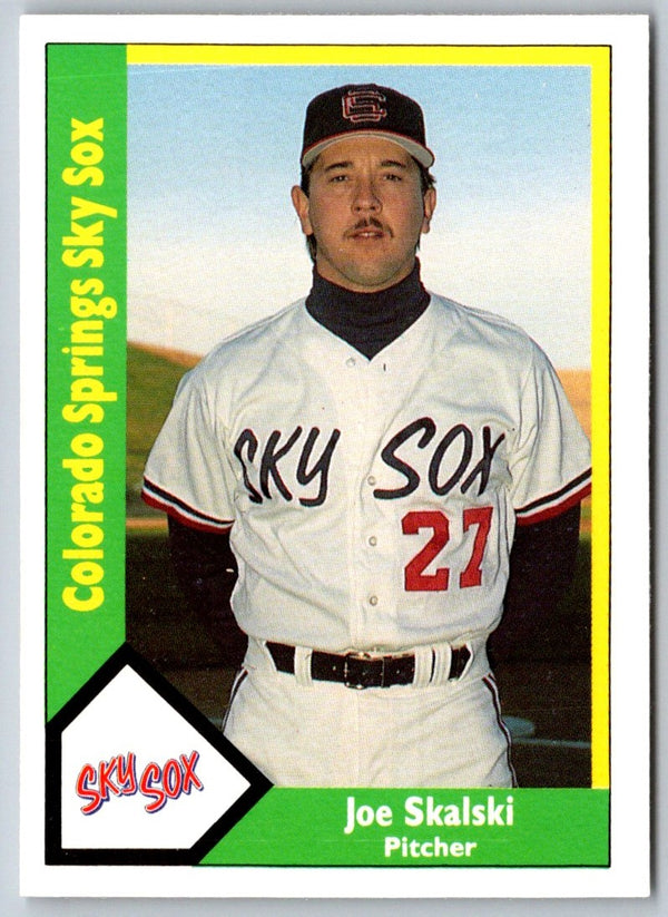 1990 CMC Colorado Springs Sky Sox Joe Skalski #3