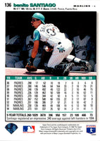 1995 Collector's Choice SE Benito Santiago #136
