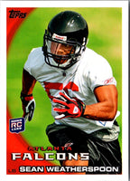 2010 Topps Sean Weatherspoon #156 Rookie