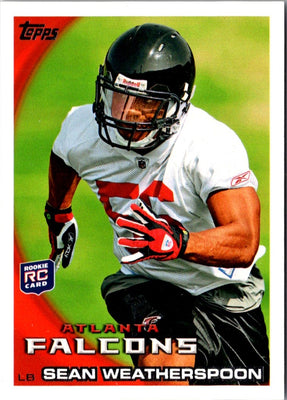 2010 Topps Sean Weatherspoon #156 Rookie