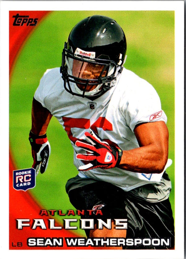 2010 Topps Sean Weatherspoon #156 Rookie