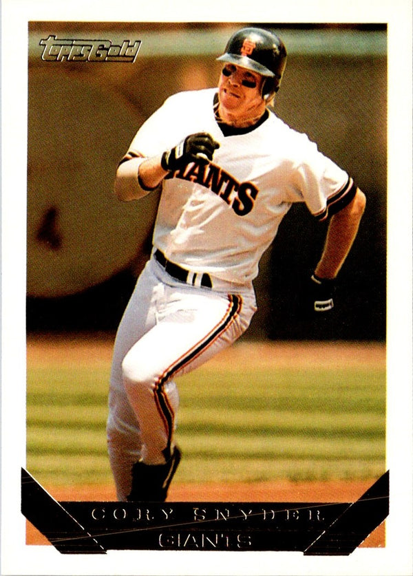 1993 Topps Gold Cory Snyder #254