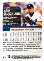 2000 Topps Mark Grudzielanek #334